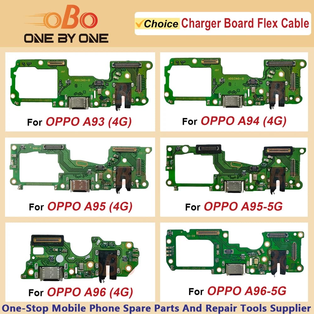USB Charging Dock Board For Oppo A92 A93 A94 A95 A96 A97 4G 5G Charger Socket Port jack plug Connector Flex Cable Repair (1PC)
