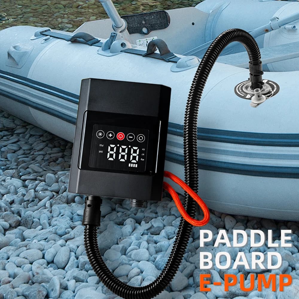 1 pz SUP Pompa Stand-Up Paddle Ricaricabile 20PSI Gonfiabile PVC Barca Kayak Accessori per Il Surf All'aperto Aquilone Materasso