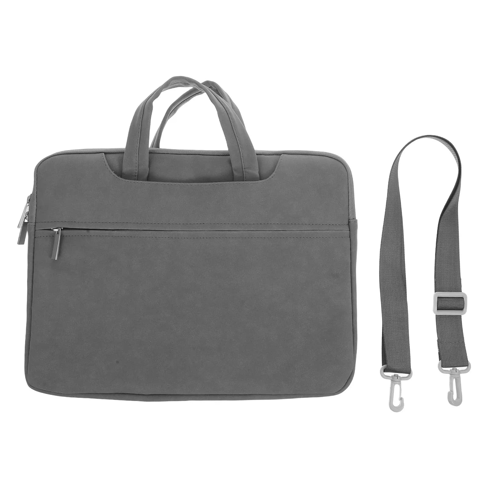 Borsa Protettiva per Laptop in PU da 14 Pollici, Custodia Sottile con Maniglia per Viaggi d'Affari, Borsa per Computer Portatile per Uomini e Donne