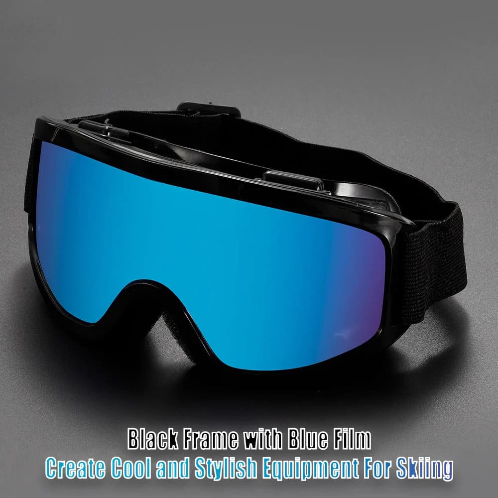 2025 Nuovo Uomo Donna Occhiali da sci Occhiali protettivi da montagna colorati UV400 Sport unisex Occhiali da sole oversize Occhiali da sole da ciclismo 3