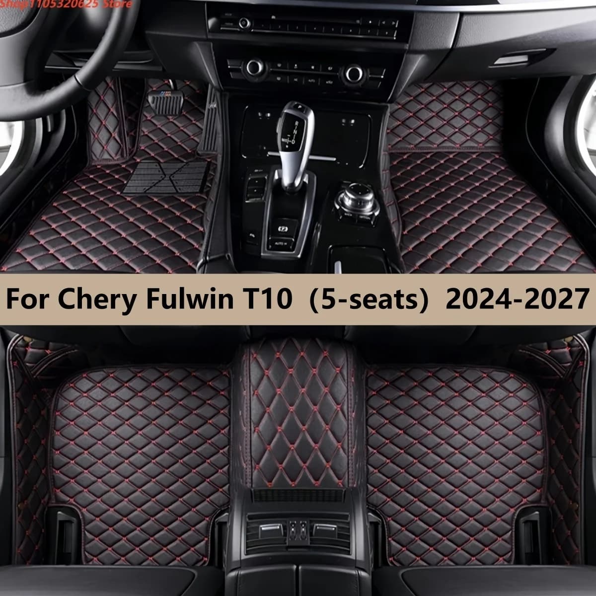 Tappetini Auto Personalizzati per Chery Fulwin T10 (5 Posti) 2024 2025 2026 2027, Tappeti per Auto, Accessori per Interni