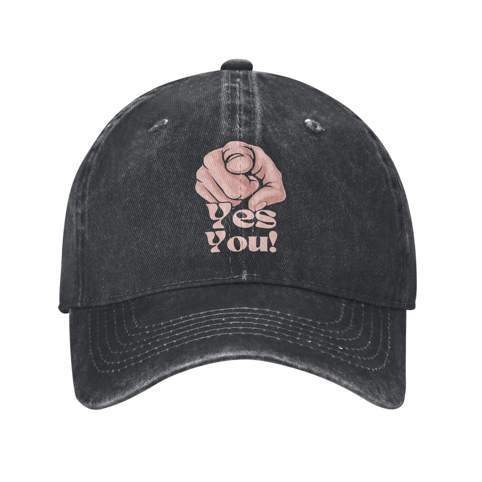 Pointing Hand Yes You Washed Baseball Cap Unisex Adjustable Casual Sun Hat