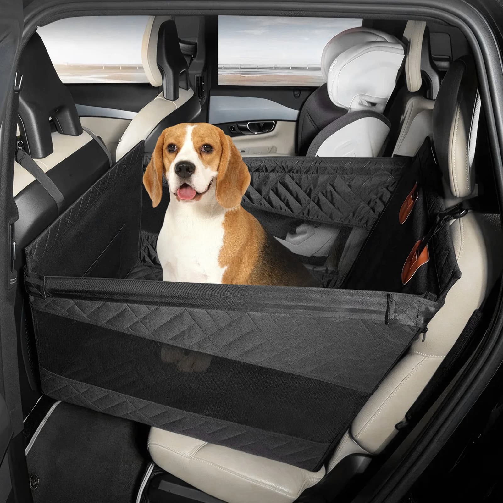 Coprisedile per Auto per Cani, Trasportino per Animali Domestici, Coprisedile Antiscivolo Impermeabile, Tappetino per Sedile Auto per Cani, Protezione Sedile Auto
