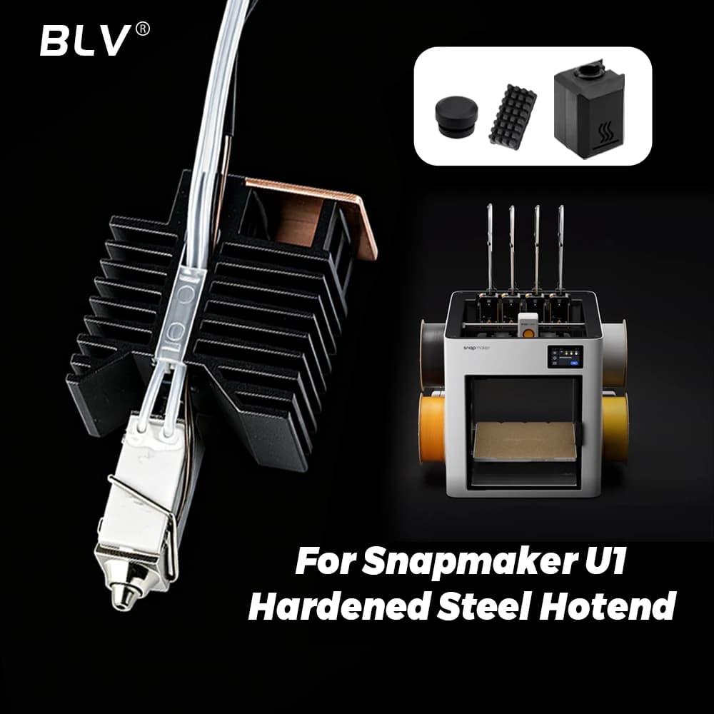 BLV®Hardened Steel Hotend Assembly For Snapmaker U1 3D Printer