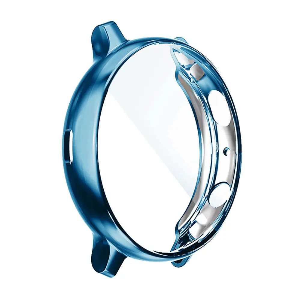 Protective watch cover with electrolytic plating compatible with 2 protective frames for Cyan smartwatch 40 mm scratch-resistant