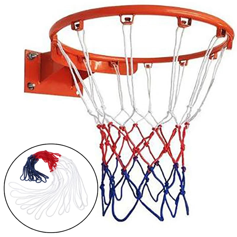 Cerchio standard per porta da basket in nylon da 1 pezzo, 3 colori, per supporti da basket universali all'ingrosso