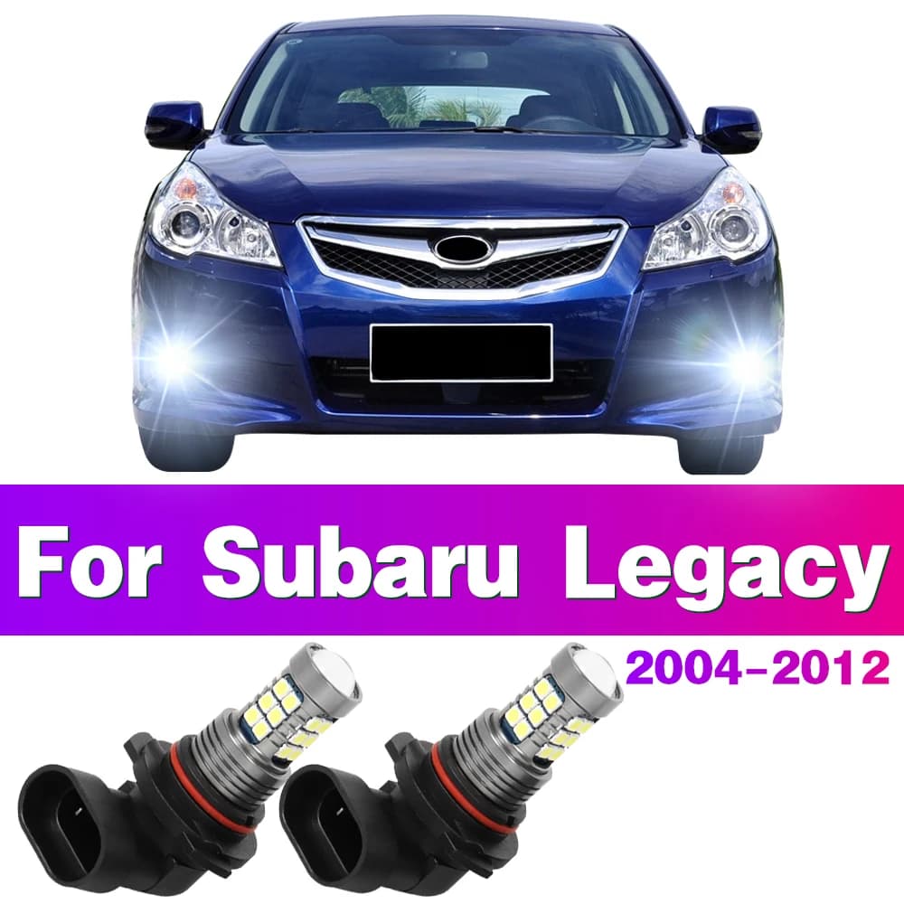 LED Auto Fog Light Front Lamps 9006 HB4 Lampadina Per Subaru Legacy 2004 2005 2006 2007 2008 2009 2011 2012 Auto Accessory