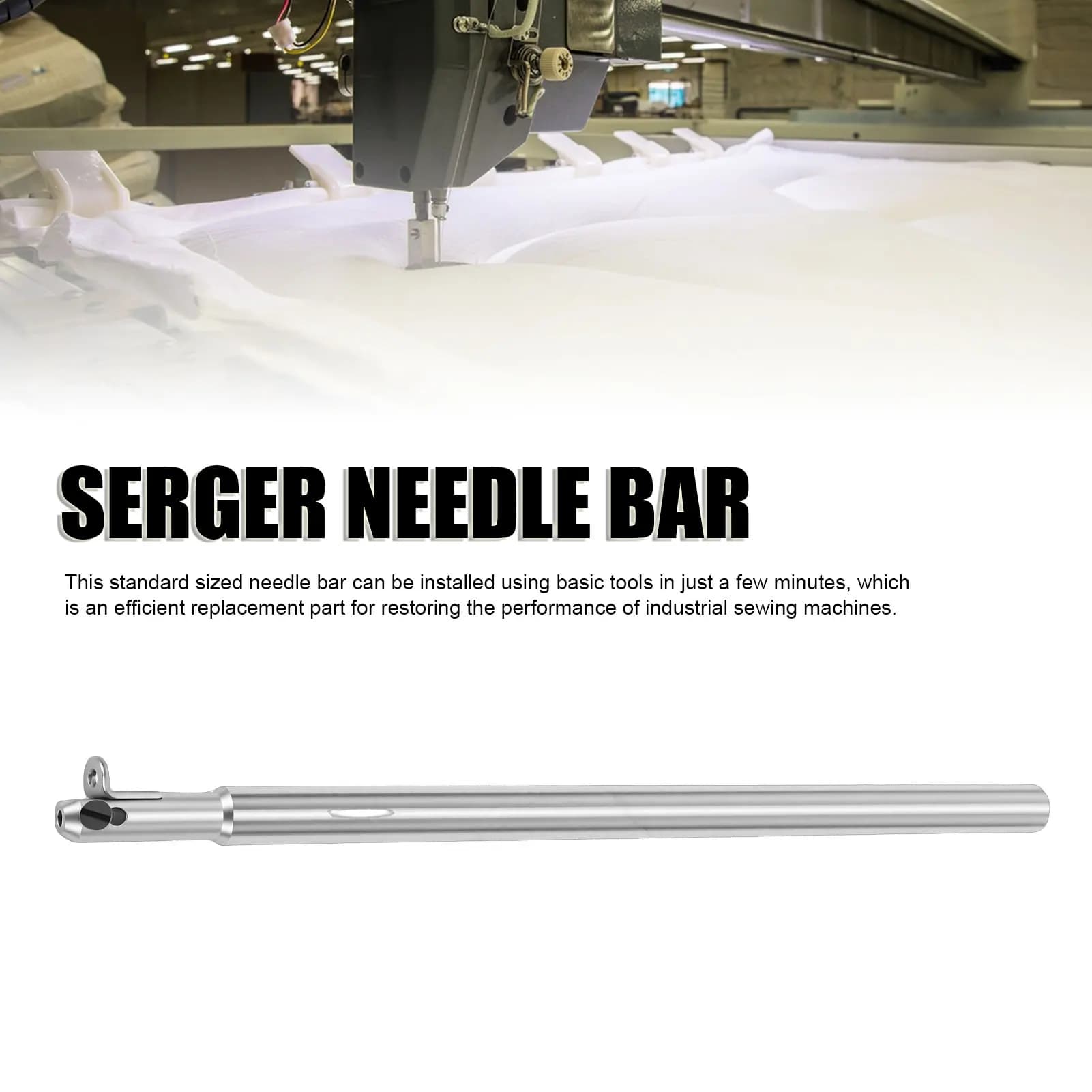 Sewing Machine Needle Bar Replacement For PFAFF 5625 Mattress Machine Stainless Steel Serger Needle Bar