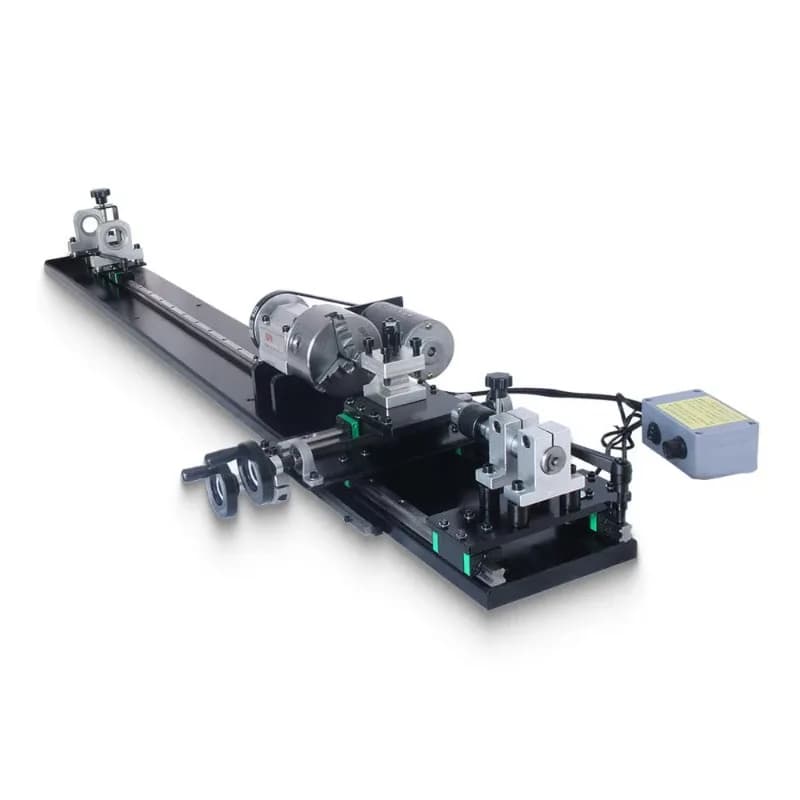 Tornio manuale per legno Tornio per stecche da biliardo Macchina per tornio per riparazione stecche da biliardo per riparazione stecche da biliardo Tornitura Foratura e filettatura
