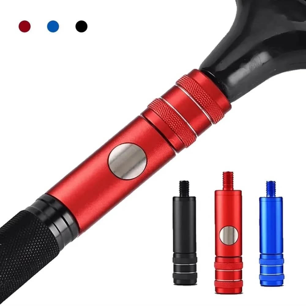 Adattatore per Testa di Guadino da 8mm, Connettore Anti-rotazione in Lega di Alluminio a Sgancio Rapido, Accessori per Attrezzatura da Pesca