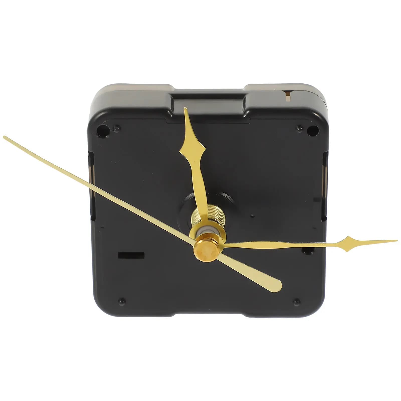 Set di 1 kit di ricambio per movimento orologio fai da te, meccanismo in plastica per orologio da parete, per riparare orologi a muro, robusto e preciso