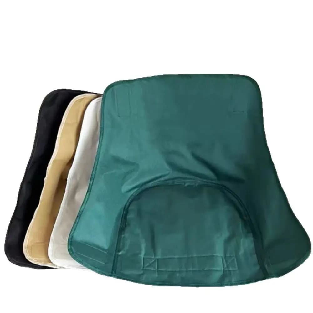 Durable Breathable Camping Chair Cover Thickened Oxford Cloth Seat Cover Anti-slip Beach Chair Pad for Outdoor Fishing Backyard
