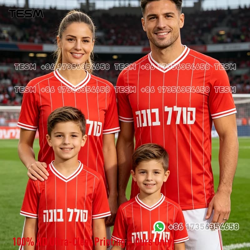 TESM #9 Soccer Jersey Men Kids Parent-Child T Shirt 3D Print Breathable Football Training Shirt Fan Apparel