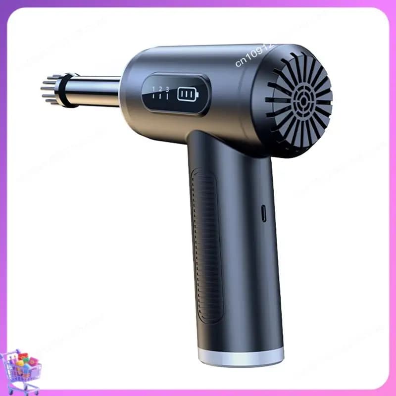 X11A Aspirapolvere Air Duster 50000RPM Pulitore portatile senza fili a 3 marce per computer domestico per auto, polvere che soffia durevole