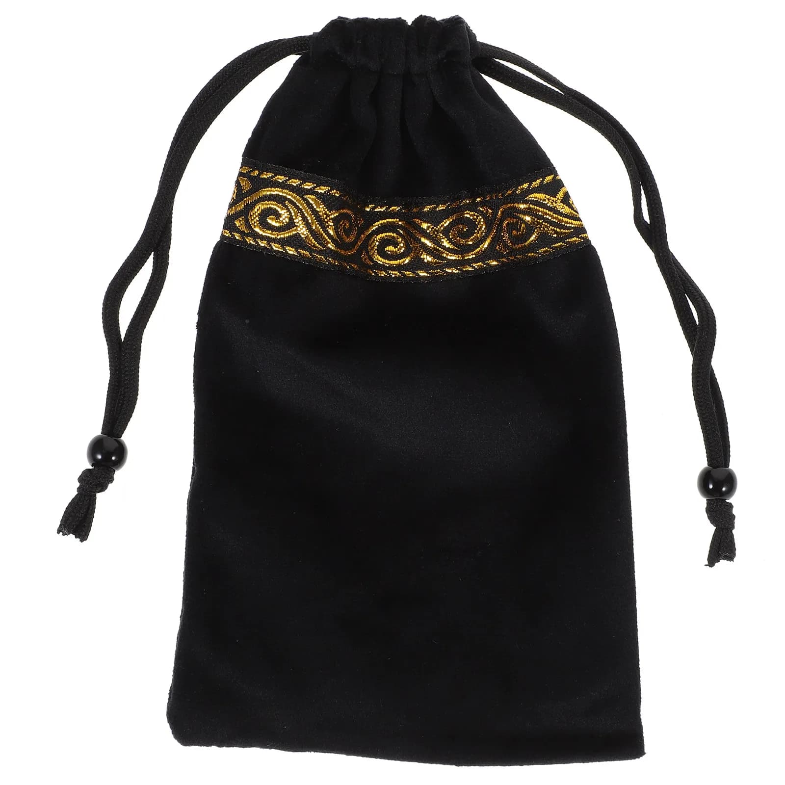 Elegante custodia per carte dei Tarocchi con chiusura a coulisse, design compatto e sicuro per carte dei Tarocchi, organizer per carte, gioielli, piccoli tesori