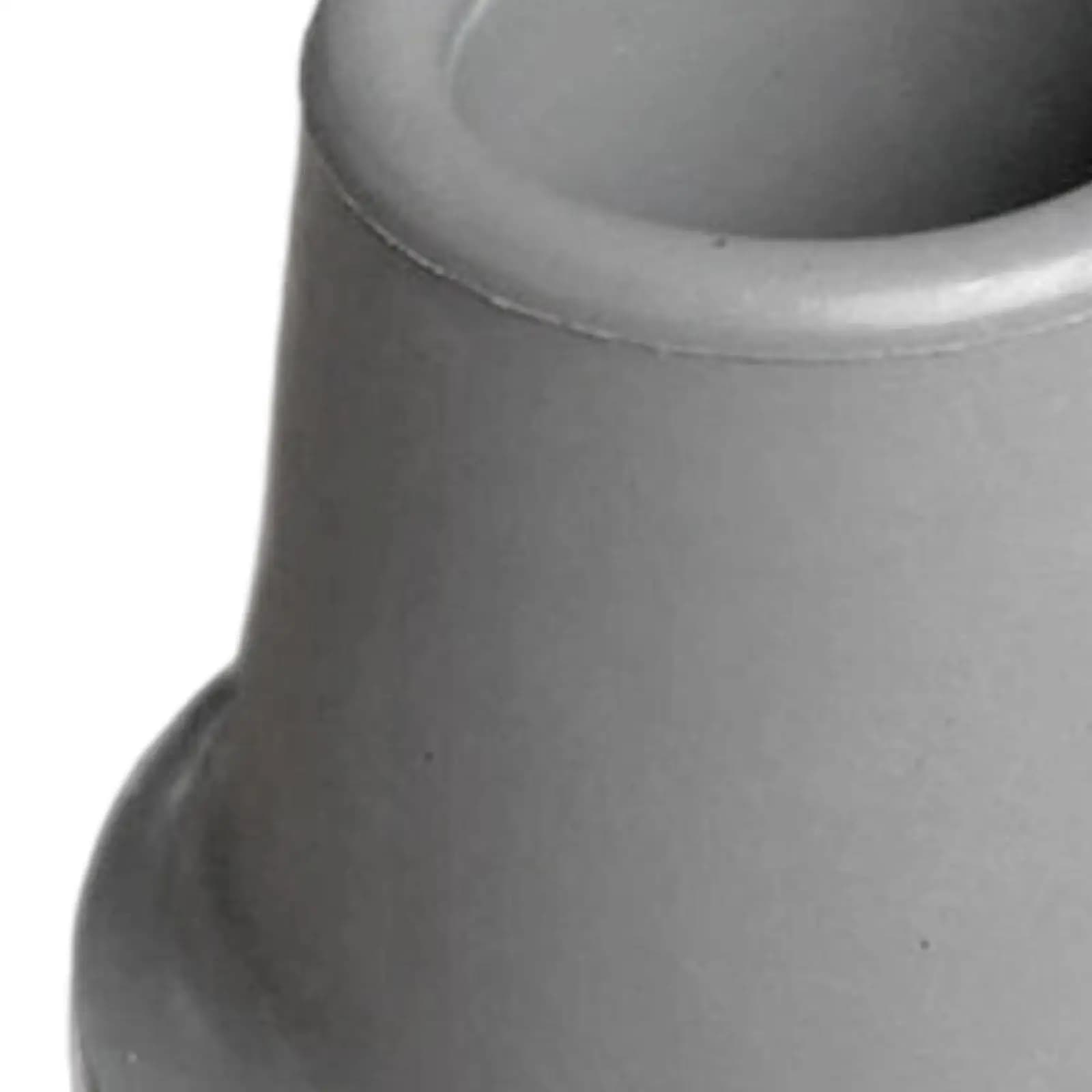Trekking Pole Tips Universal Replacement Non Slip Rubber Feet for Commodes Walking Canes and Outdoor Use