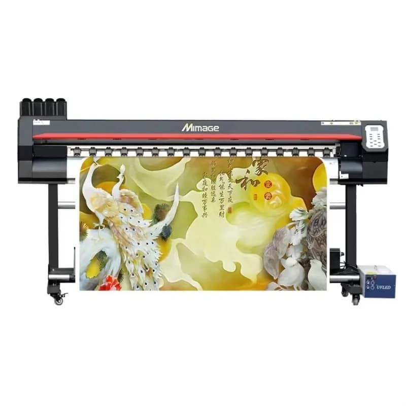 【Bestseller】Nuova Stampante UV Roll-to-Roll da 1,8m (6ft) per Stampa di Carta da Parati 3D