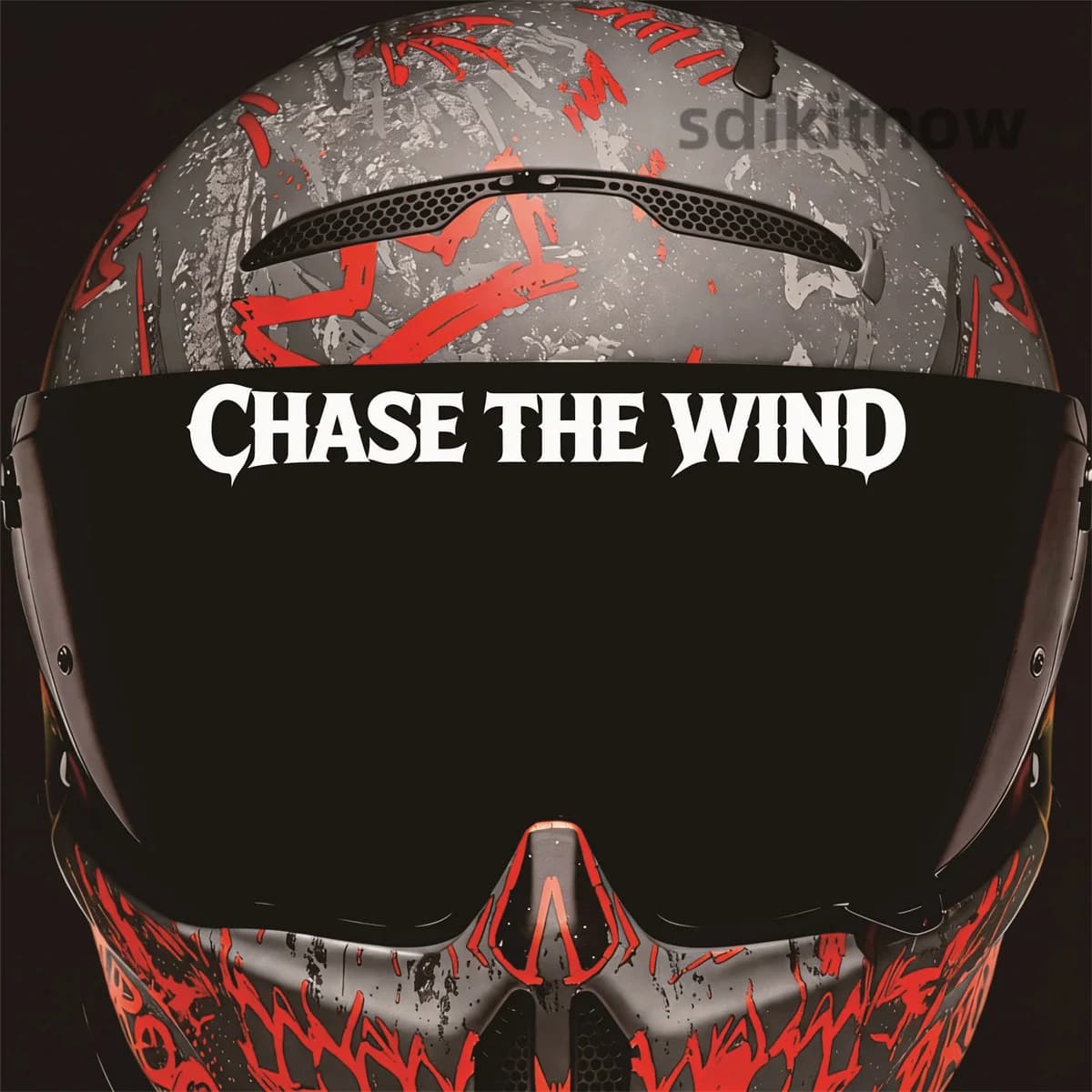 Chase The Wind Vinyl Decal Motorcycle Motorbike Bike Helmet Sticker for Harley Indian Honda Yamaha Kawasaki Suzuki BMW Ducati