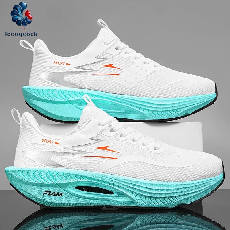 Scarpe da Corsa da Donna alla Moda, Versatili e Comode con Tecnologia Ammortizzante e Piastra in Carbonio, Scarpe Sportive Casual