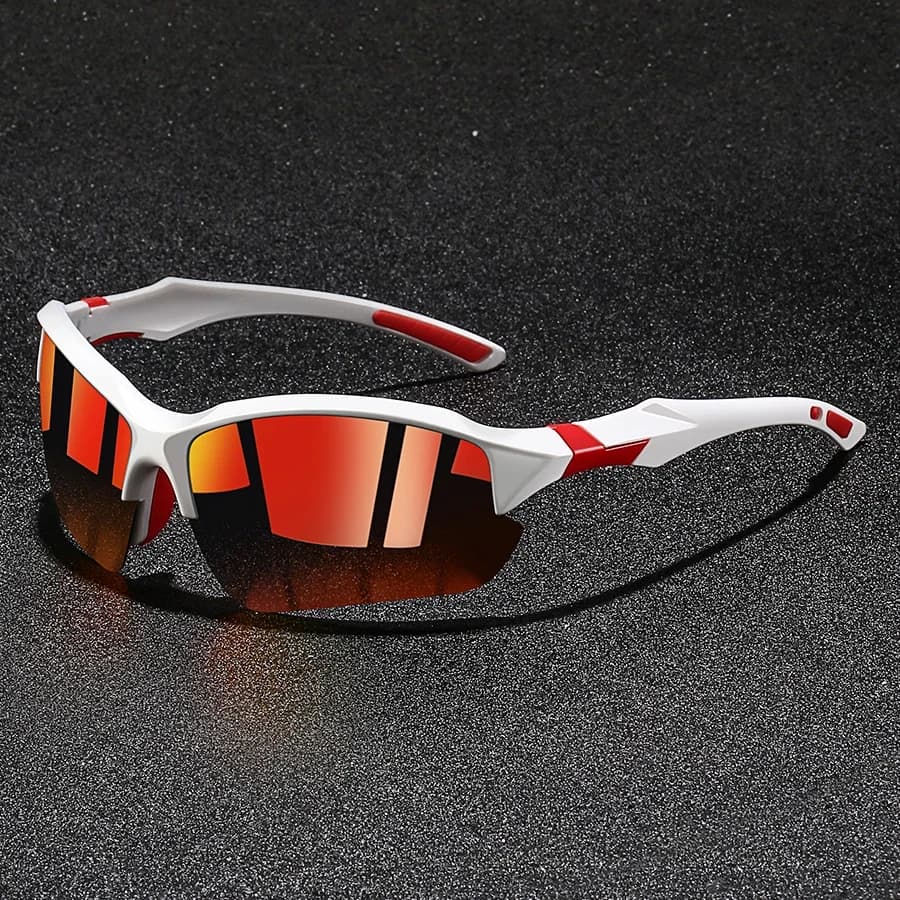 Occhiali di sicurezza UV400 moda uomo donna corsa occhiali da sole alpinismo bicicletta occhiali MTB occhiali sportivi all'aria aperta