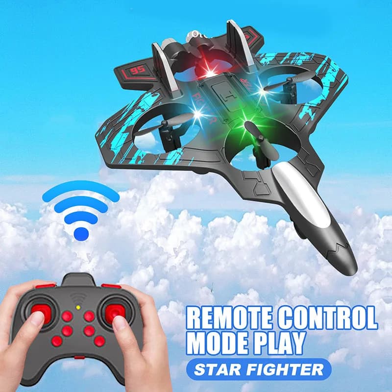 Hunting air RC Mini Drone Airliner with remote controlled reaction Acrobatic drone for adults and children Toy with light