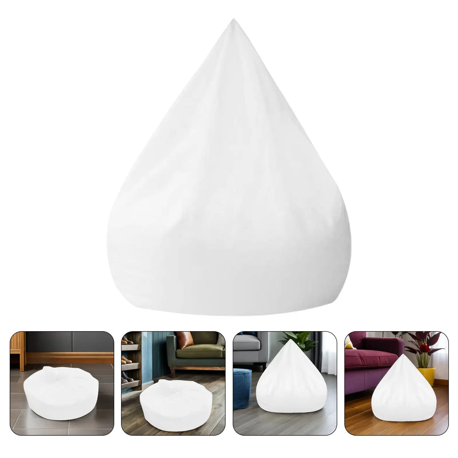 Interior Cover Replacement for Pouf, Removable Lining for Sofa, Breathable Cover for Foam, Spare Parts for Relax Sofa