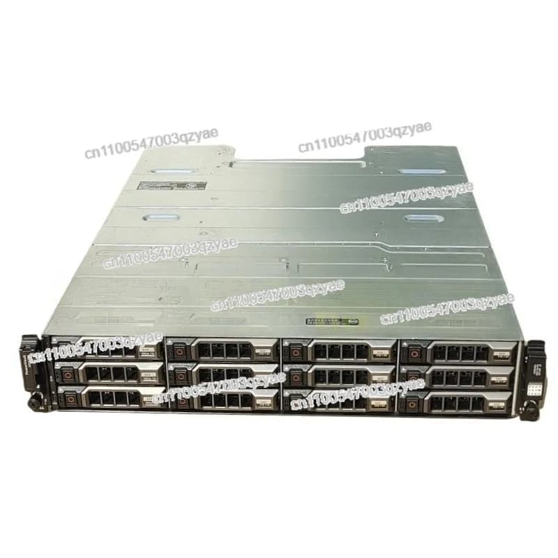 Connessione diretta MD1200 Archiviazione array di dischi NAS da 3,5 pollici a 12 bit Connessione di archiviazione SAS/SATA 8T16T di seconda mano, funzione normale