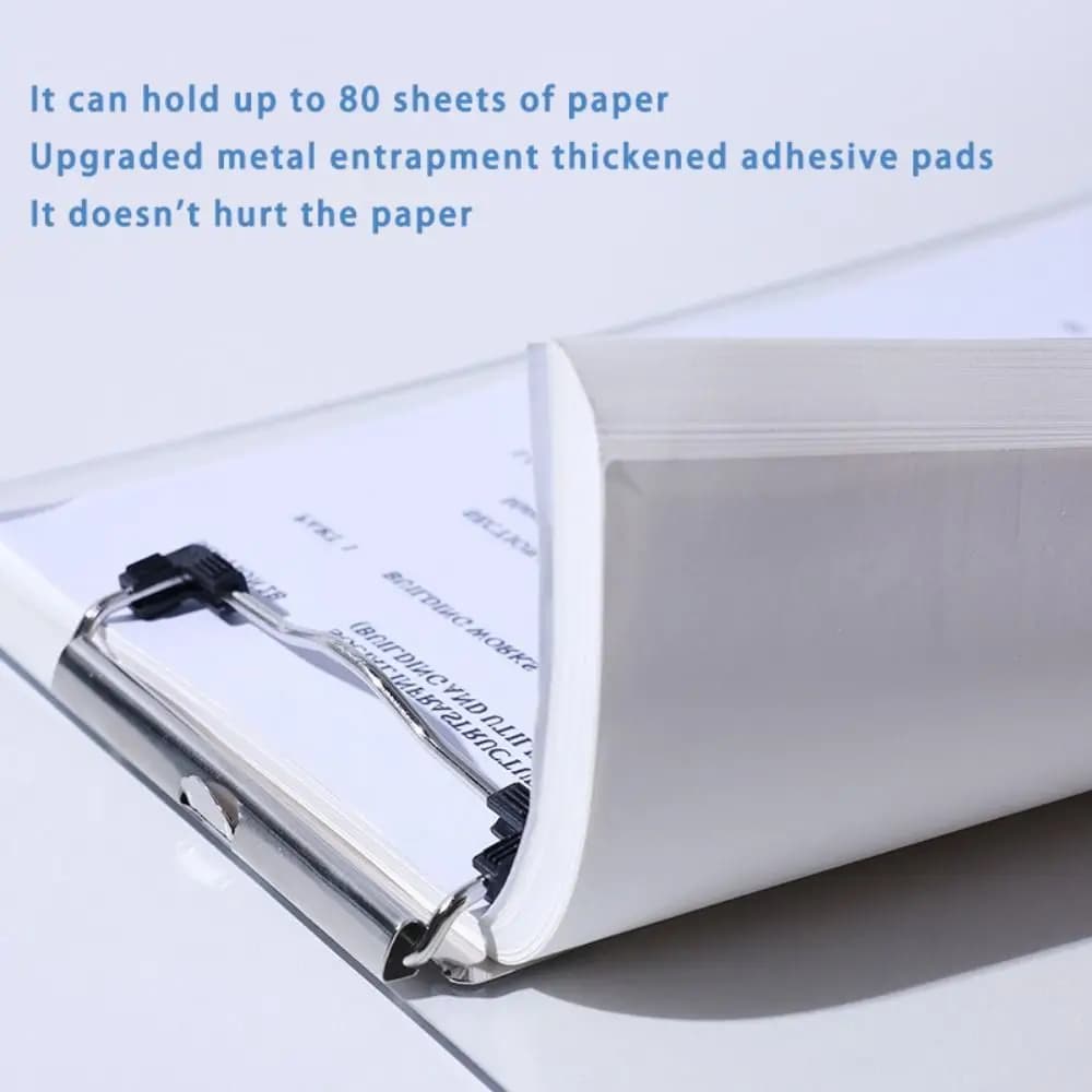 Portable Transparent Writing Clipboard A4 Stationery Writing Pad A4 File Folder Office School Supplies