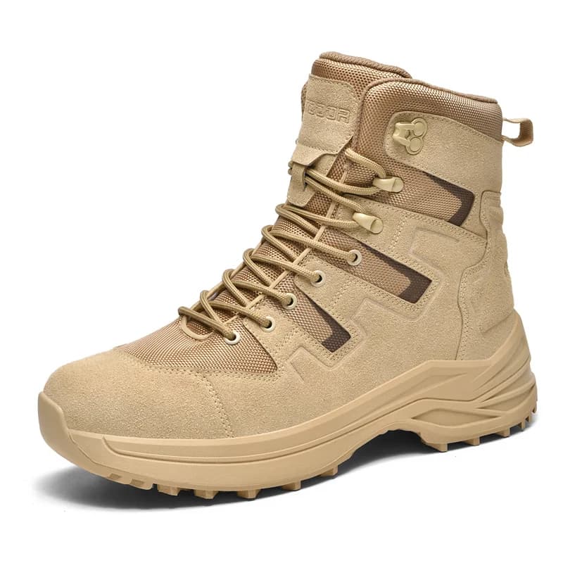 Men's Outdoor Trekking Shoes Non-slip With Wear Resistant Breathable Laces men's high boots casual casual shoes with men's laces
