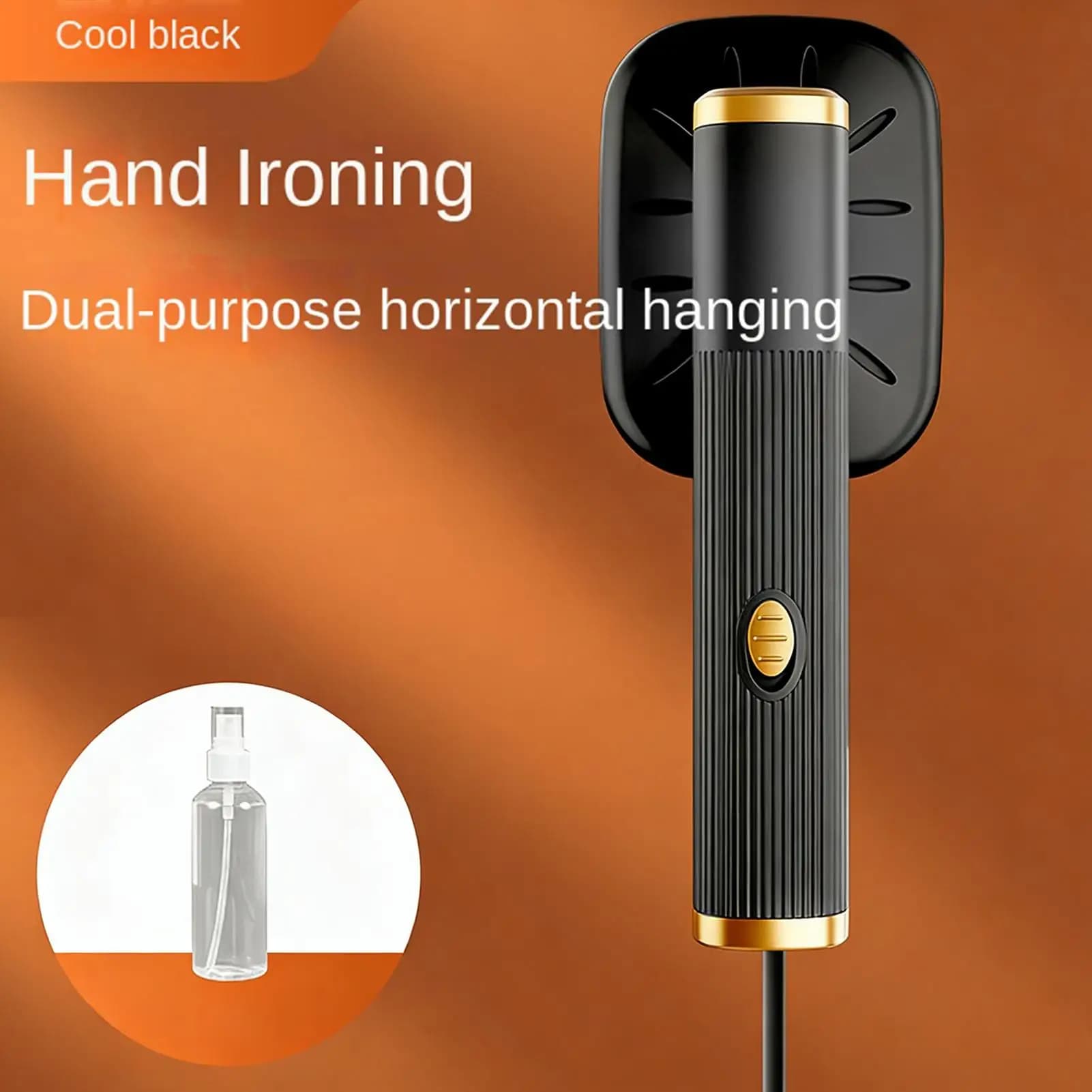 Vaporizzatore per Vestiti Portatile Anti-Scottatura, Alimentato USB, per Casa, Appartamento, Dormitorio, Viaggi, Esterni, Tessuti in Lana