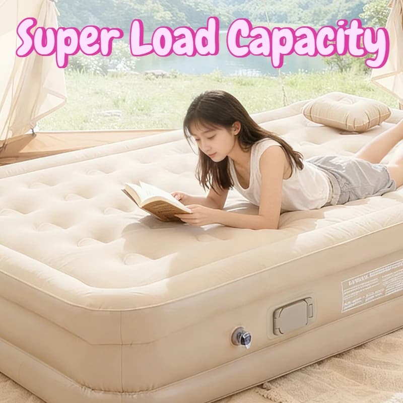 Outdoor Automatic Air Mattresses Inflatable Bed Tent Lightweight Air Cushion Bed Thickened PVC Removable Pad Camping Hiking