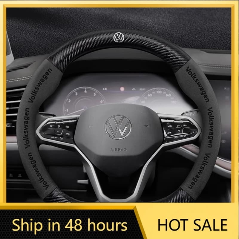 Adesivi interni in pelle per coprivolante auto Volkswagen VW Golf 7 Mk7 Touran Up New Polo Jetta Passat B8 Tiguan Auto