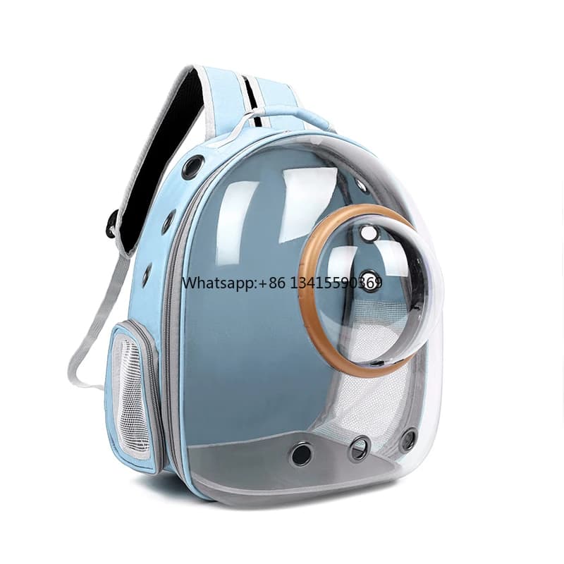 Zaino porta gatti Bubble Space Capsul Borse per gatti da compagnia Zaino trasparente per cani e gatti