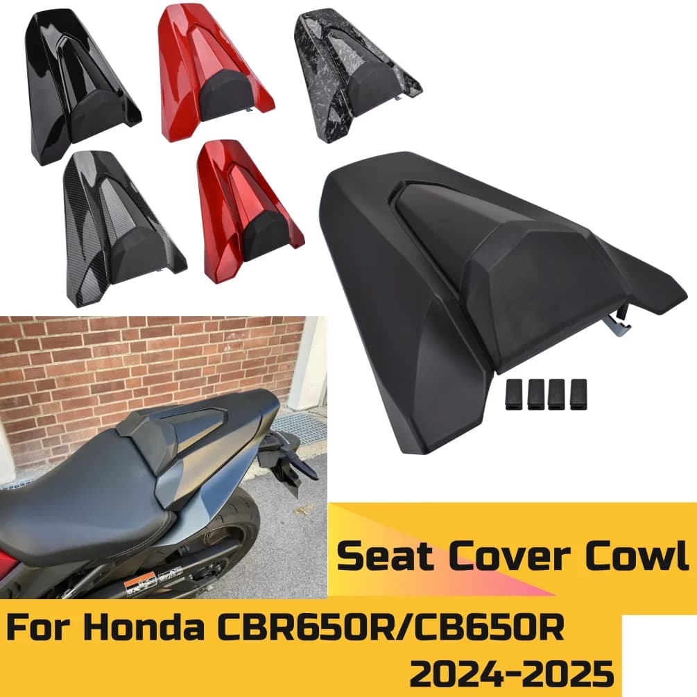 Copertura Sella Posteriore/Coprisella Singola CB650R per Honda CBR CB 650R 2024 2025 CBR650R, Carena Passeggero, Accessori Moto
