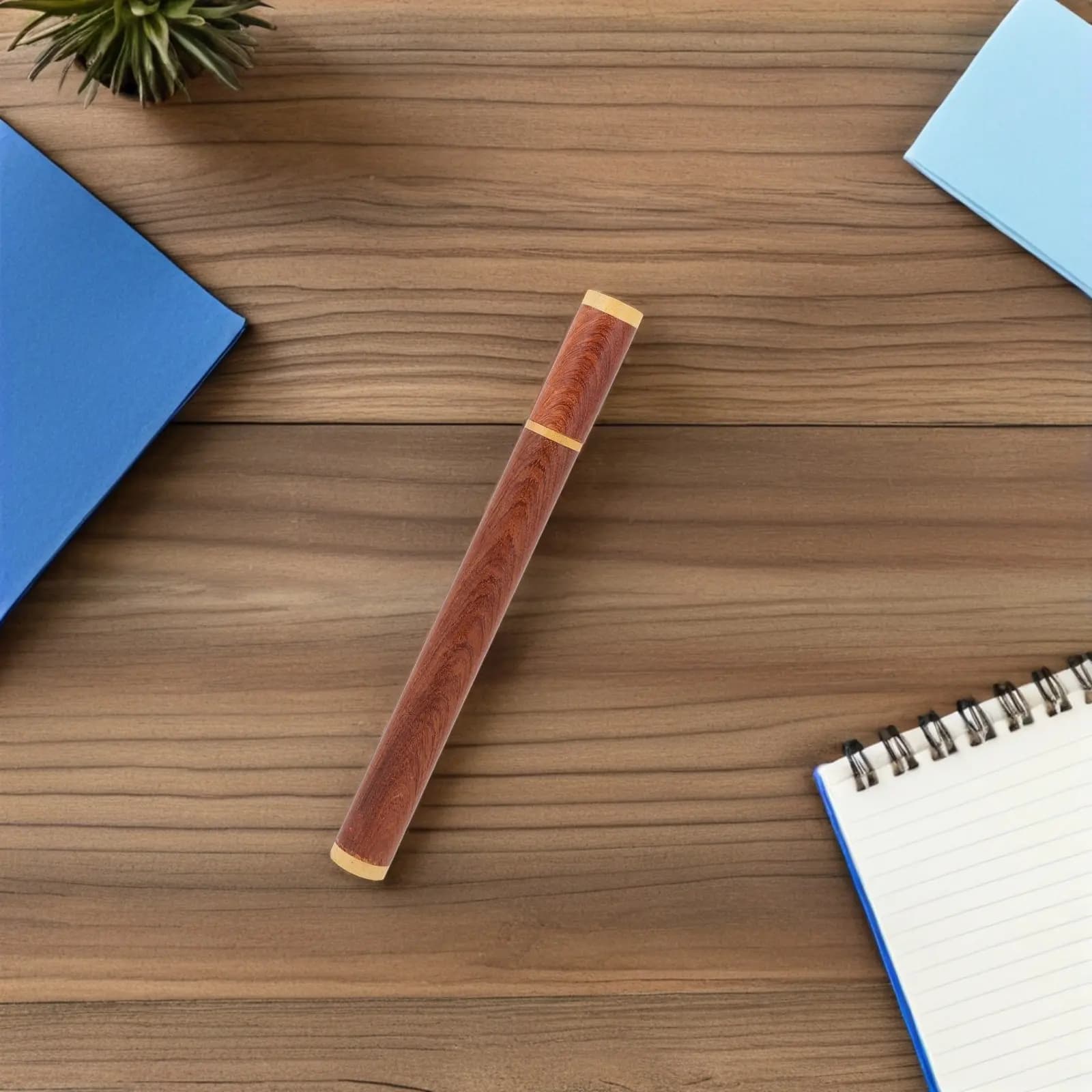 2 Pezzi Contenitore in Legno per Bastoncini d'Incenso, Tubo Porta Incenso Cinese Profumato, Organizzatore Sottile Portatile, Scatola Porta Incenso per Esposizione Fragranze