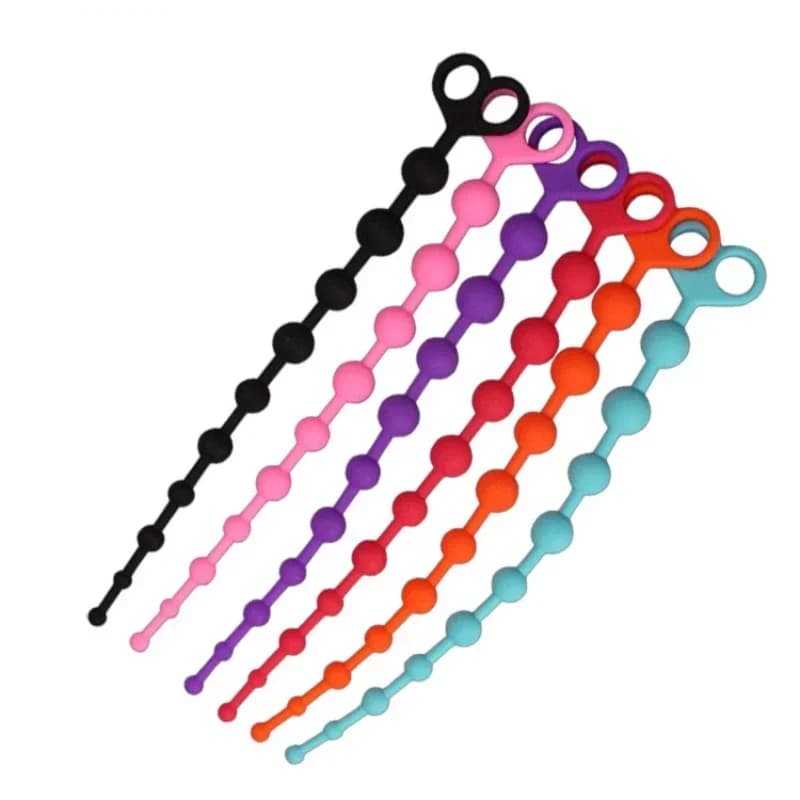 Heart shape Soft Silicone Butt Plug Small Anal Beads Sex Toys For Beginners Man Women Couples Anus vaginal Masturbator anal toys