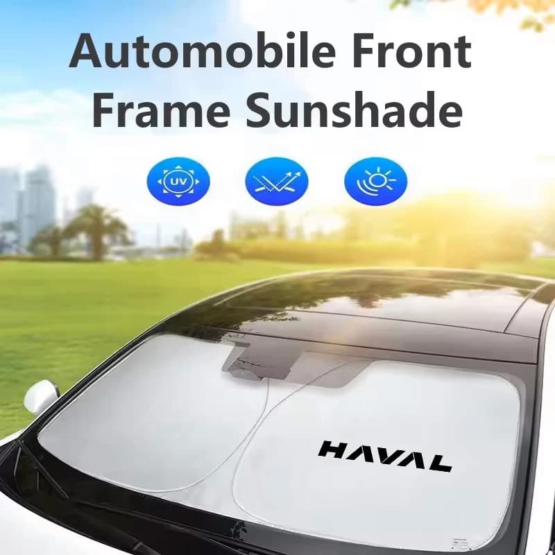 For Haval H6 2022 Jolion H9 F7X F7 Dargo H1 H2S M6 H3 H4 H5 H7 H8 F5 H2 H6-Coupe First-love Car Windshield SunShade Cover Tools