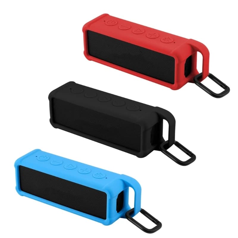 Outdoor Travel Bags Carry Storage Box Soft Silicone Case For Anker Soundcore 2 Wireless Speaker Shockproof Accessories