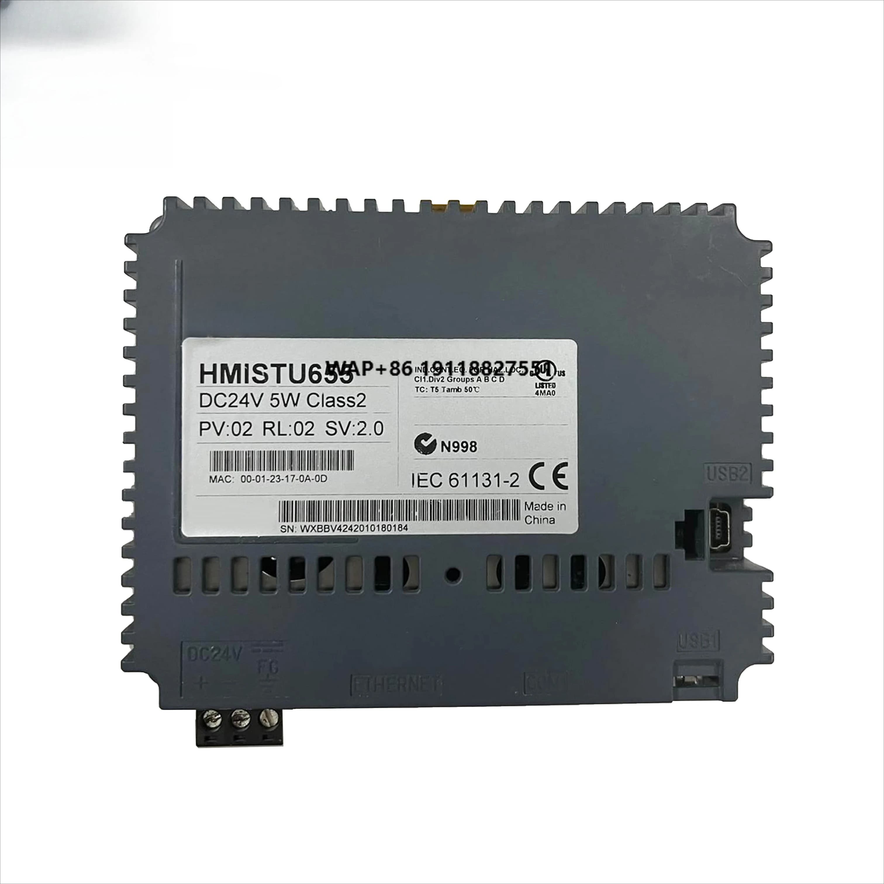 Schermo HMI HMISTU655, Display di Controllo Touch, Nuovo Modulo PLC Originale Disponibile in Magazzino