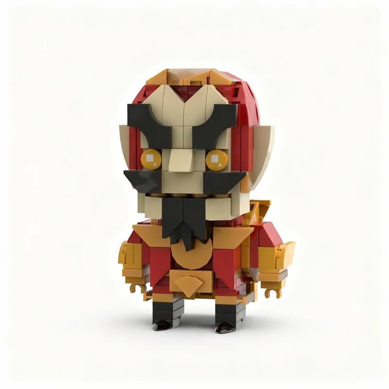 Set di Costruzioni MOC Ming Merciless da 164 Pezzi, Giocattolo Educativo Creativo Fai-da-Te, Regalo di Natale e Compleanno
