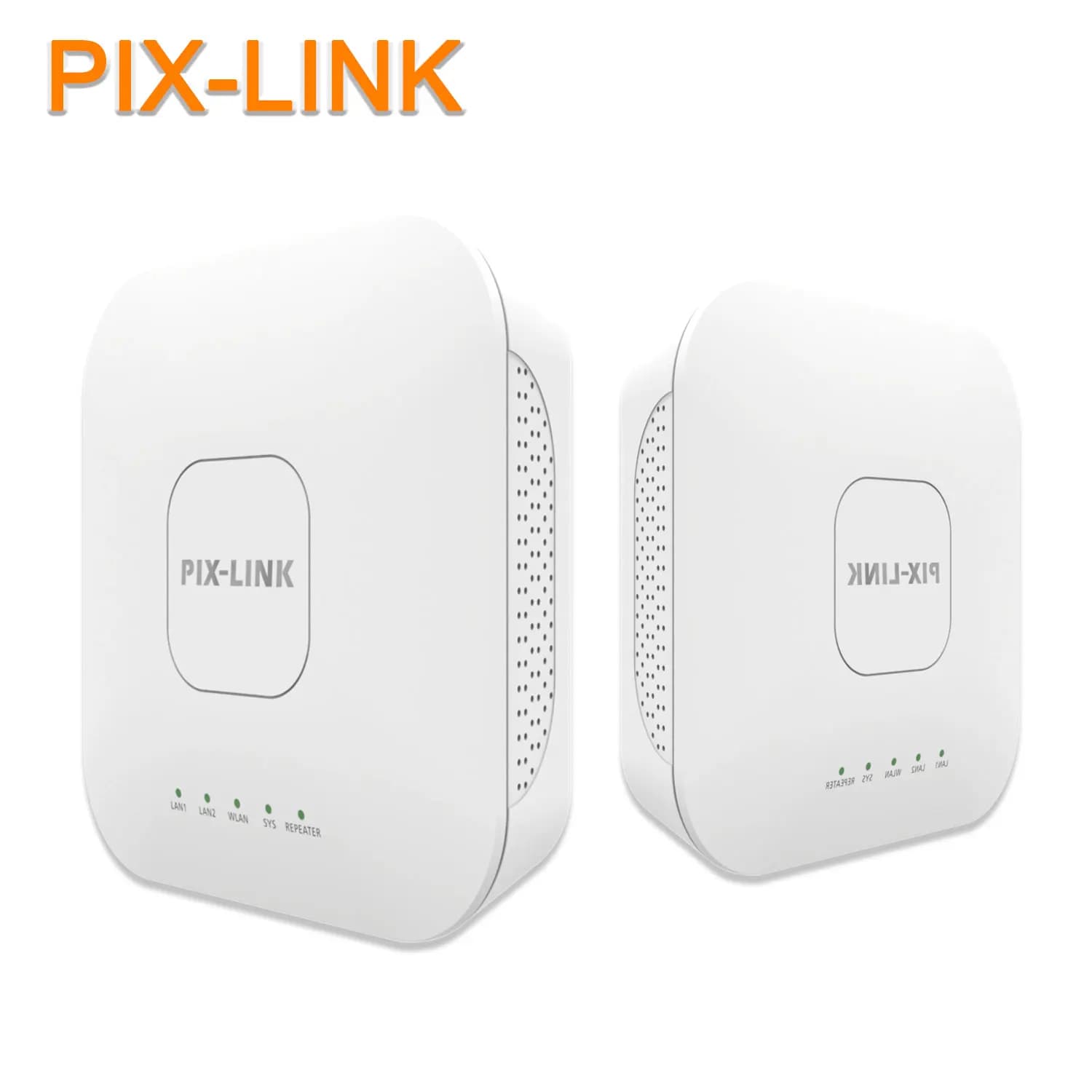 PIX-LINK CPE Wireless 2.4GHz 300Mbps 8dBi per Esterni, Bridge Punto-Punto per Elevatori, Modalità AP/Client/Bridge/Ripetitore con PoE Passivo CPE0