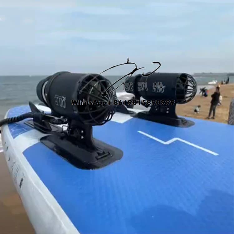 Motore Elettrico Pinna 40ah 12v Tavola Da Surf Elettrica Pinna di Pesce Motore Kayak 36v Paddle Tavola Da Surf per Sup