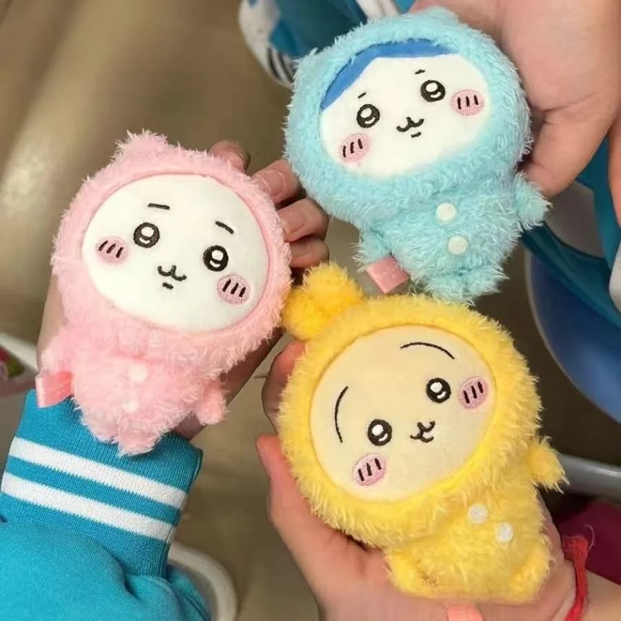 Peluche Chiikawa Anime Cartoon, Orsetto Autodepreciativo, Hachiware, Usagi, Portachiavi, Giocattoli di Peluche, Regali