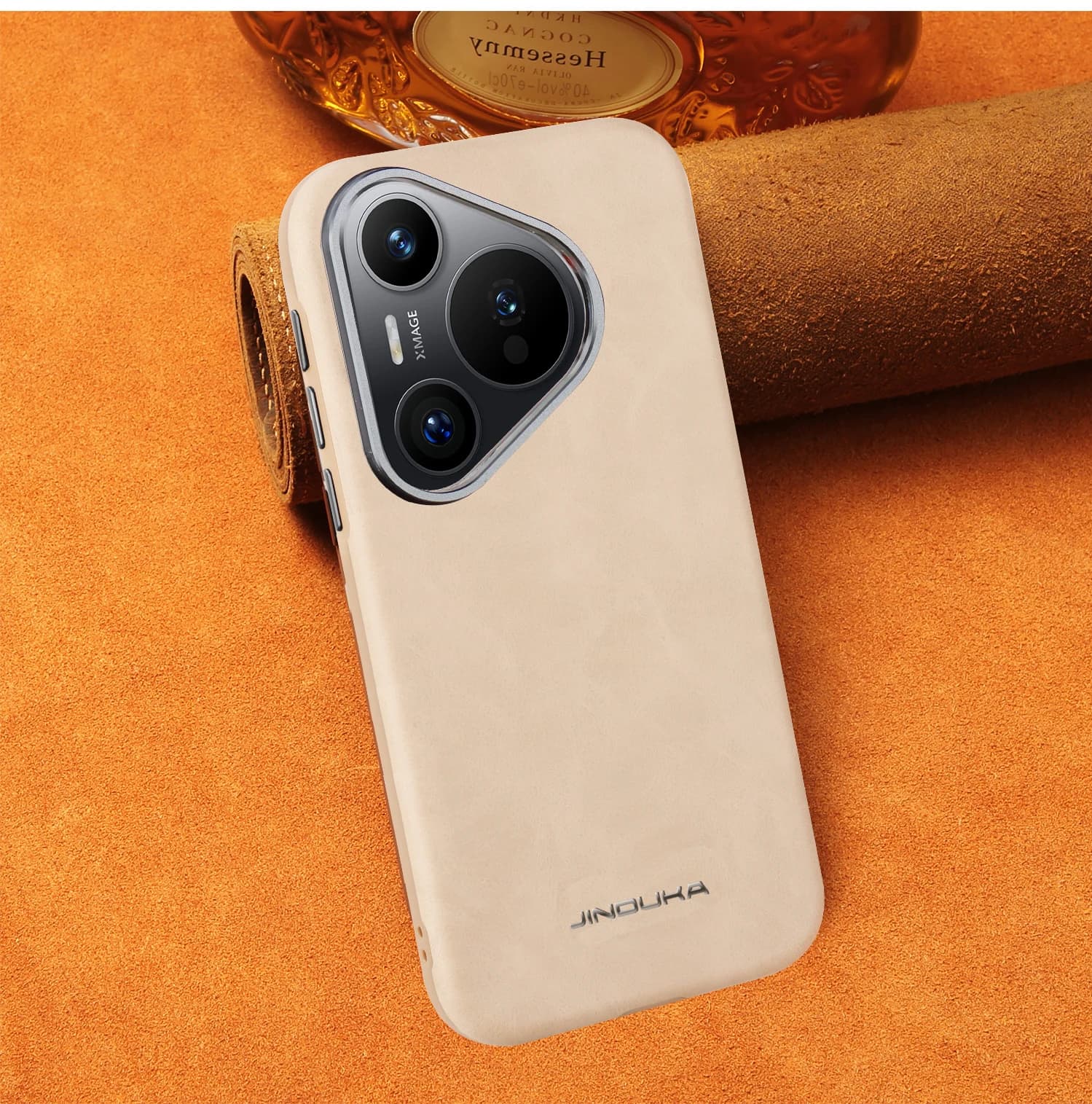 Custodia magnetica in pelle a grana tinta unita per Huawei Pura 70 Pro+ Plus / Cover ultra magnetica Vintage Business Premium per staffa Magsafe