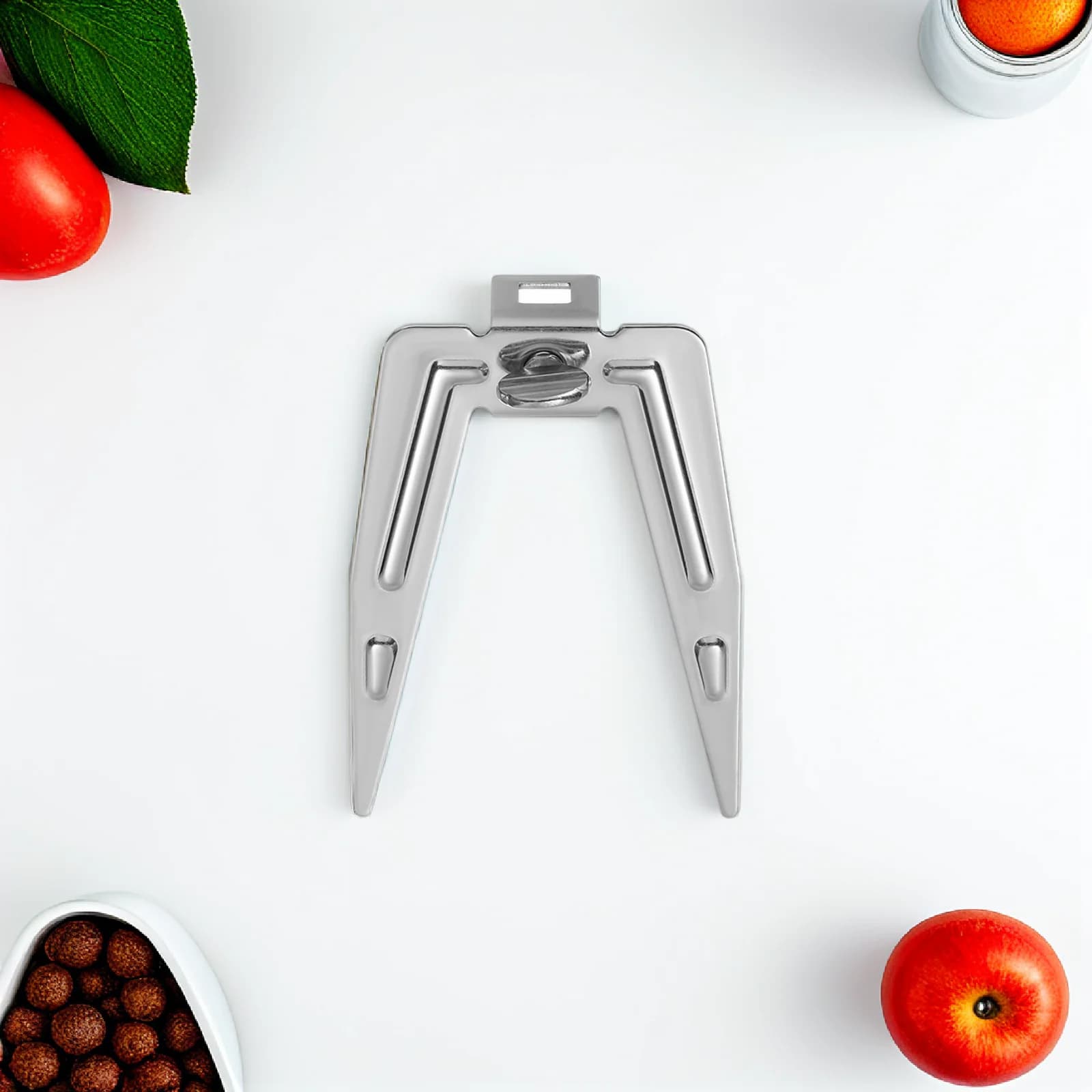 Set di 6 Forchette Versatili in Acciaio Inox per Grigliare Pollo, Forchette Rotanti per Barbecue, Arrosto, Carne, Pesce, Forno e Friggitrice ad Aria