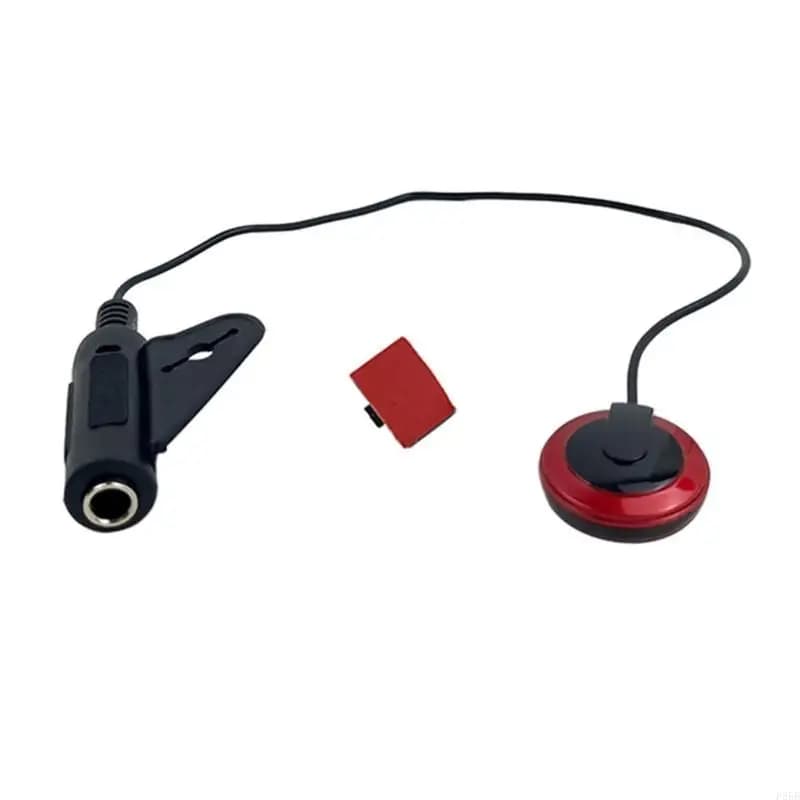 Pickup Guitar Sound Piezo Contatto Microfono Pickup trasduttore Adesivo per cavi per chitarra per chitarra ukulele strumenti