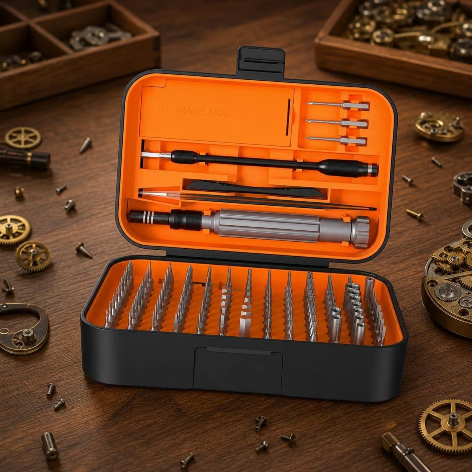 Precision Screwdriver Kit Compact Electronics Repair Tool Kit Precision Screwdriver Set with Bits Professional Attractive