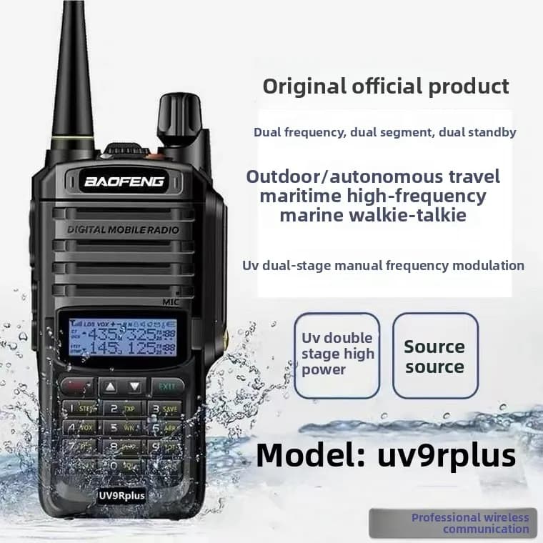 BAOFENG BF-UV9R Plus UV9R Pro Walkie Talkie Impermeabile UV-5R Radio Portatile VHF Marina per Nautica