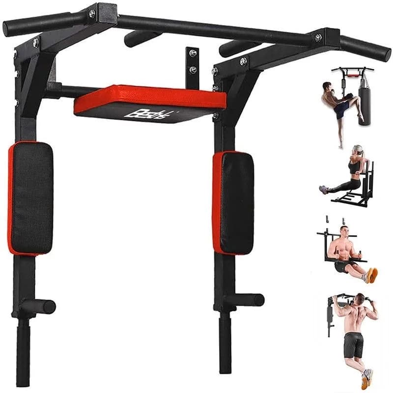 Traction bar/Chin up for home gym for all-in-one wall immersion station