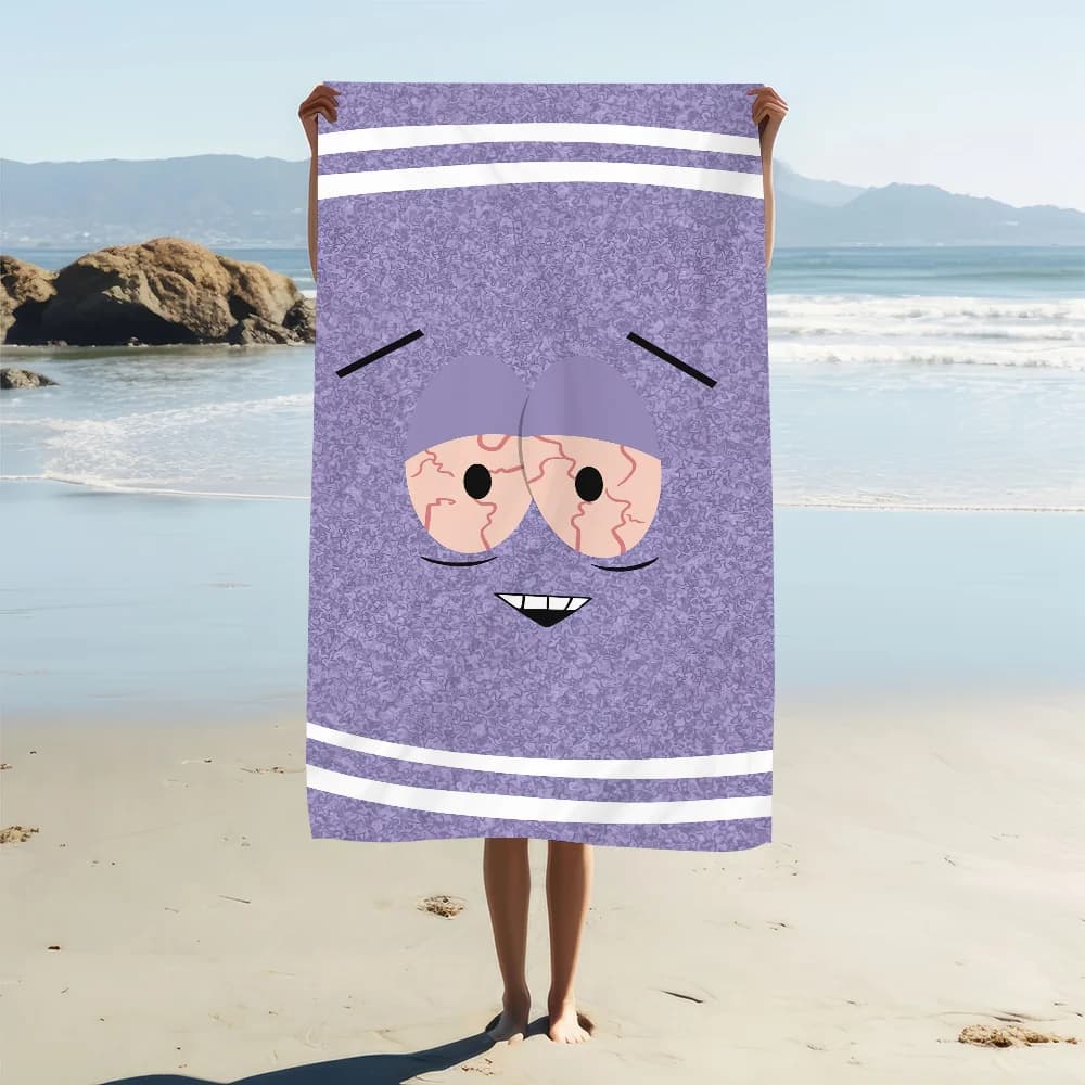 Toallin S-Southpark Asciugamano da spiaggia Asciugamani morbidi da piscina ad asciugatura rapida Regalo per viaggi Palestra Doccia Sport da campeggio